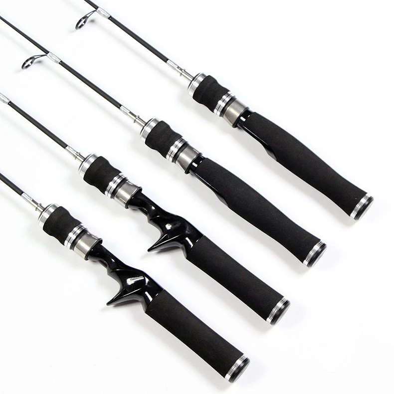 vertical ice fishing jigging rod
